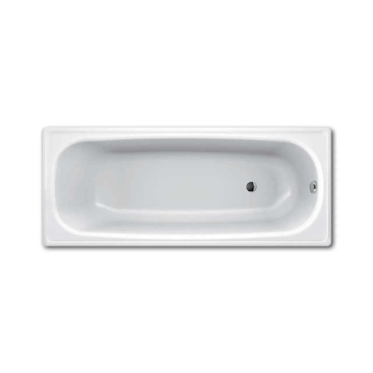 картинка Стальная ванна Koller Pool B50E1200E белая от магазина Одежда+