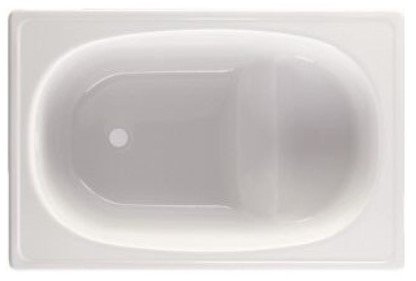 картинка Стальная ванна BLB Europa сидячая 105x70 см от магазина Одежда+